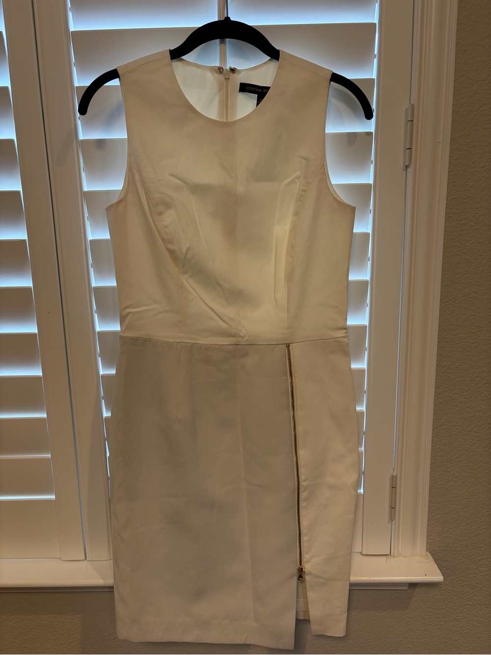 Cynthia Steffe Suede Front Sleeveless Dress